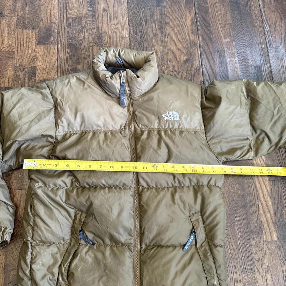 The North Face Boys 600‑Fill Down Puffer Jacket — Size Large — Brown — Excellent - Picture 6 of 9